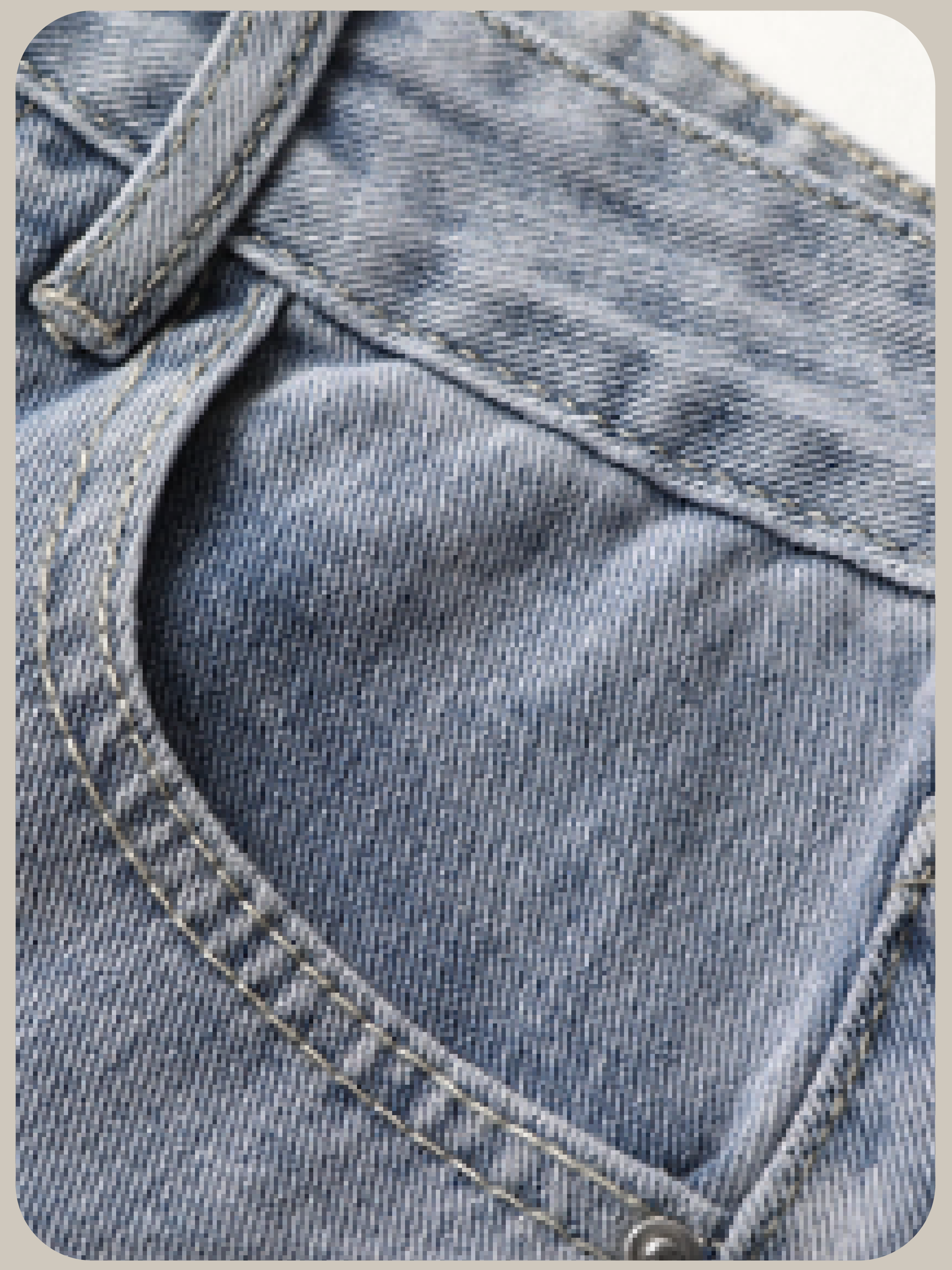 Heart Embroidery Denim Pants/ハート刺繍デニムパンツ