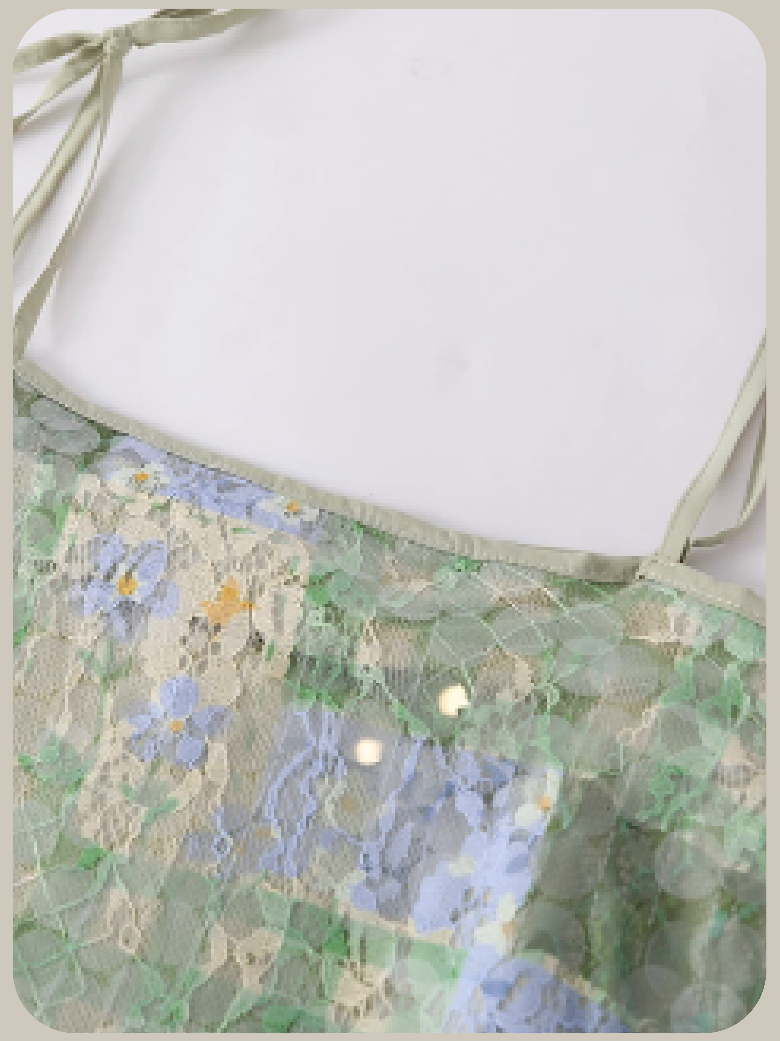 Garden Lace Motif Cami Dress/ガーデンレースモチーフキャミワンピース