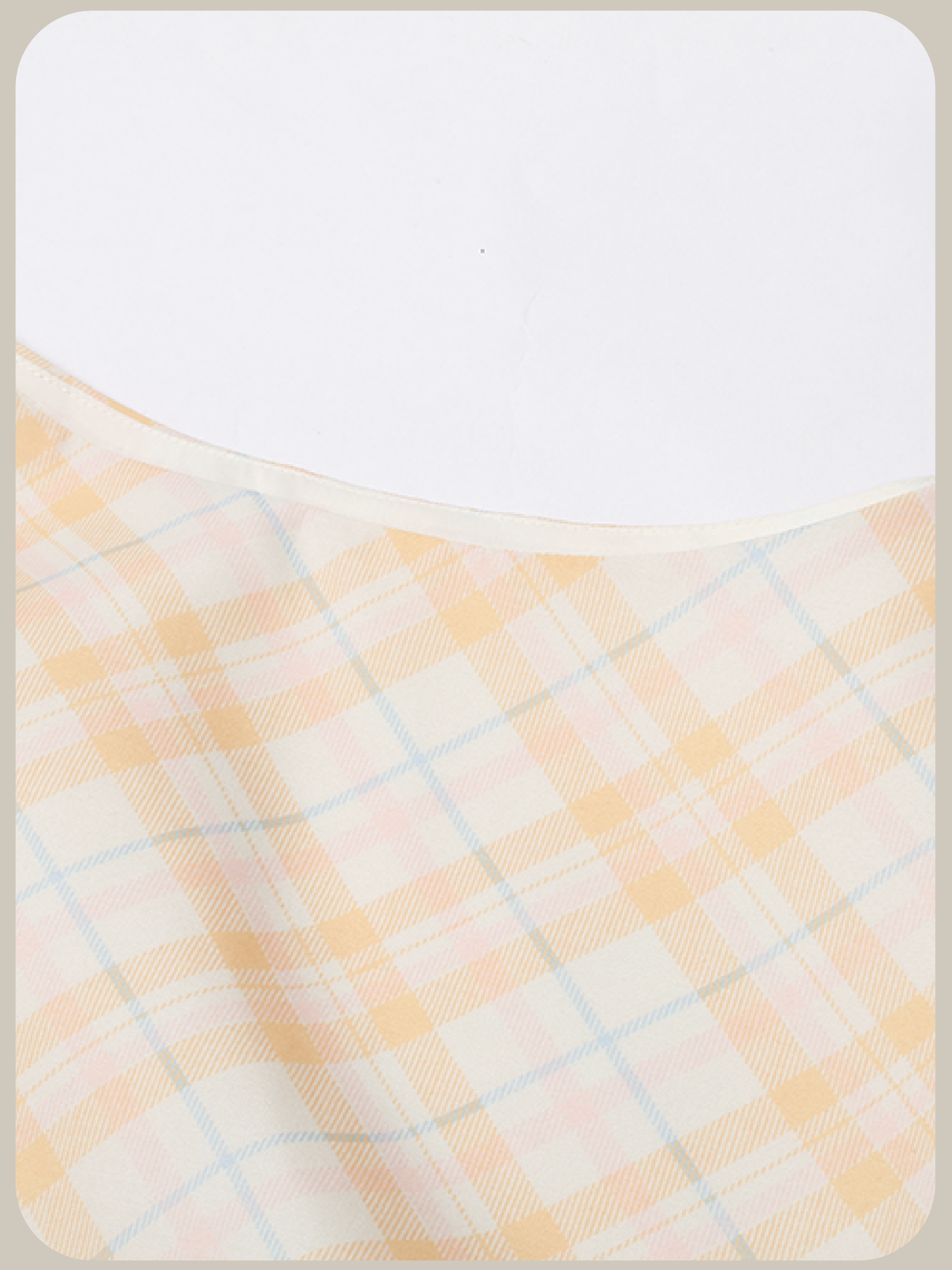 Plaid Gather Balloon One Piece/チェック柄ギャザーバルーンワンピース