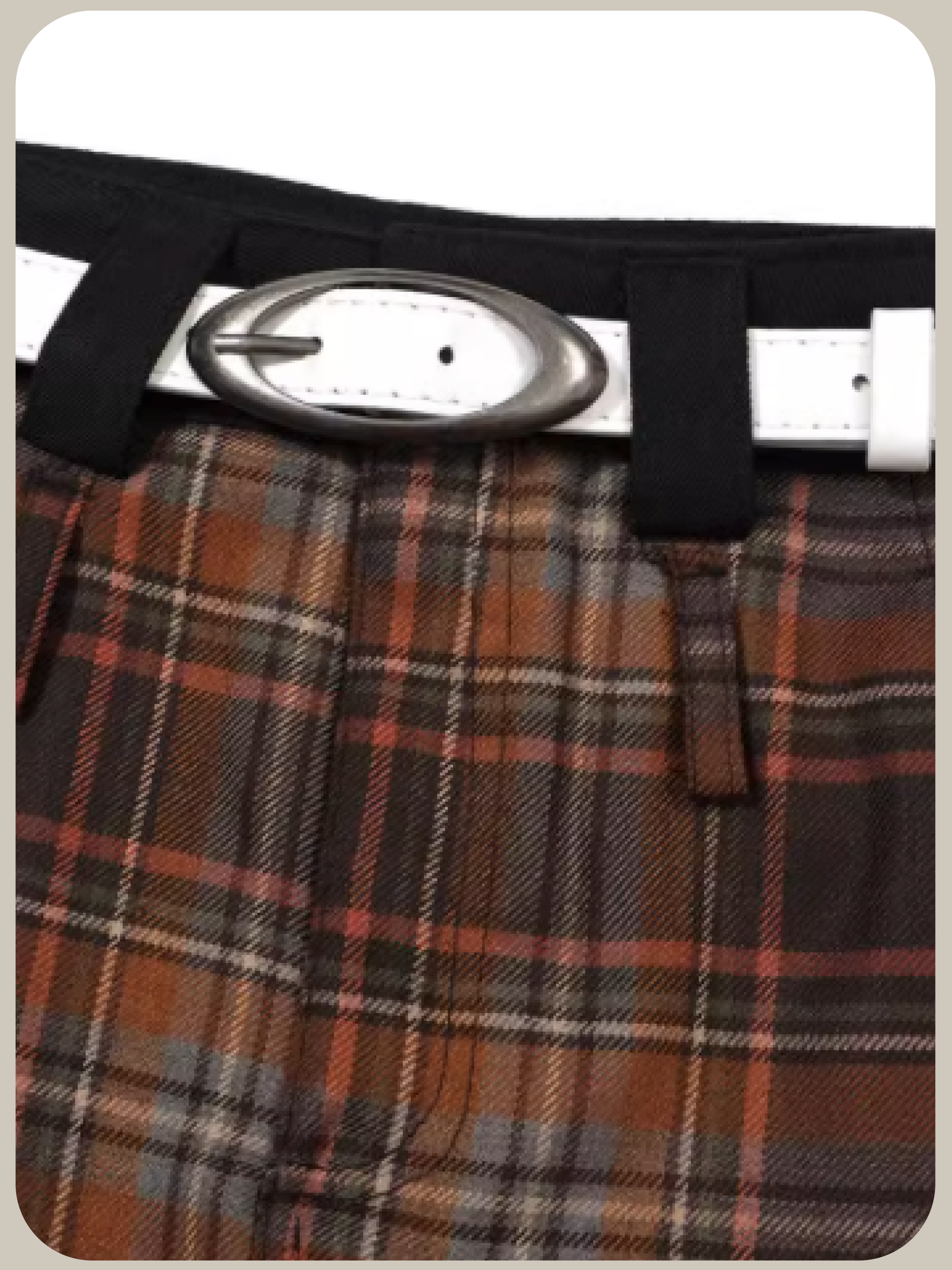 Vintage Check A-Type Mini Skirt/ヴィンテージチェックAタイプミニスカート