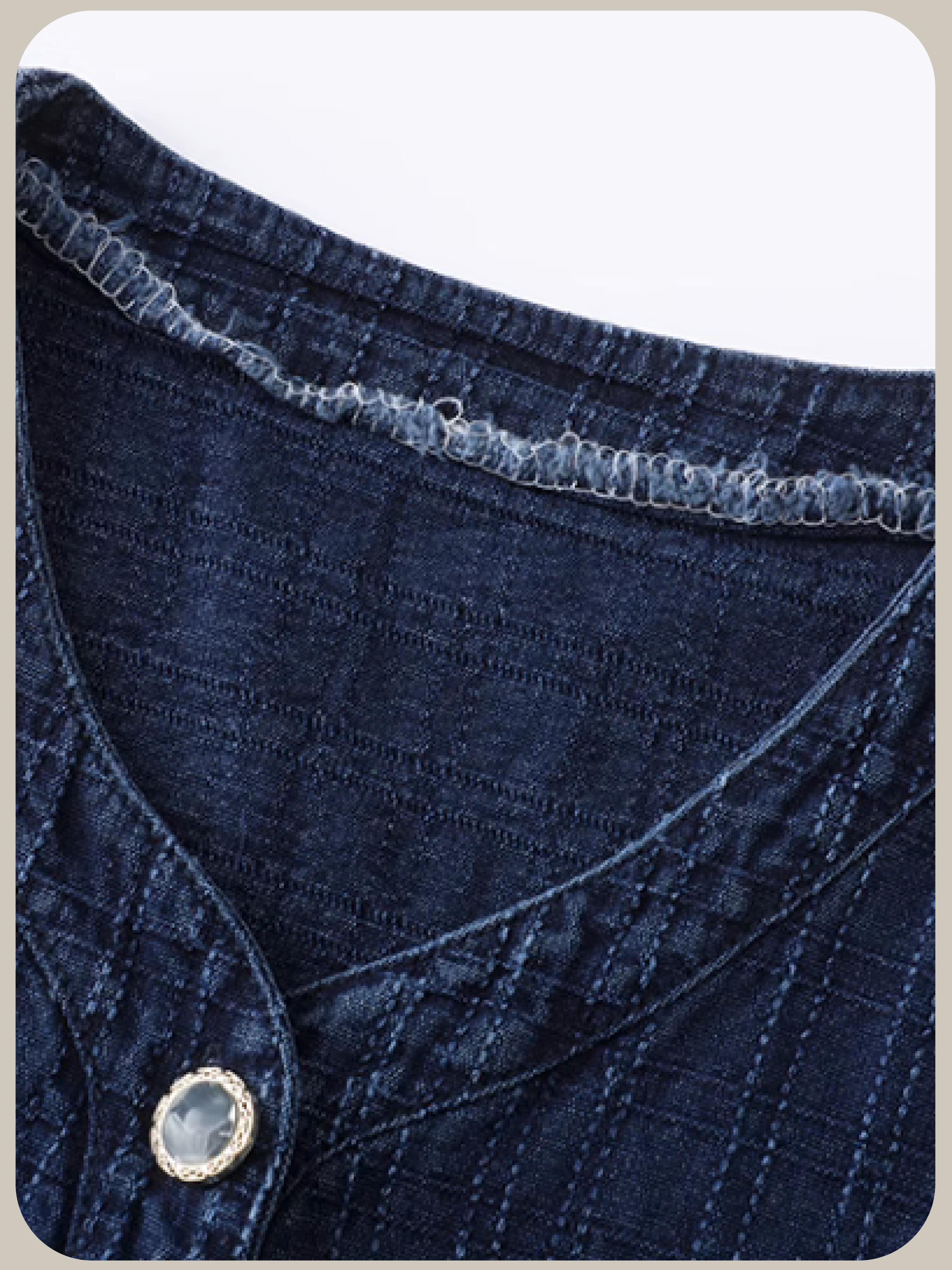 Heart Pocket Denim Pants Set Up/ハートポケットデニムセットアップ