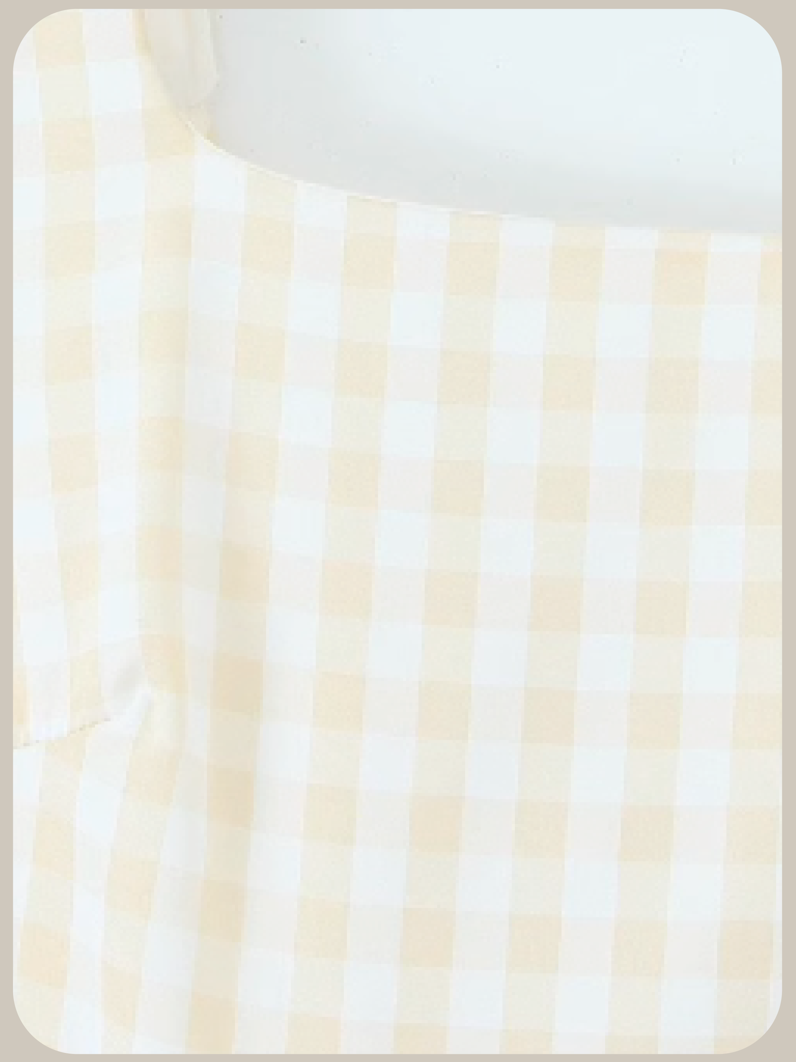 French Plaid Voluminous Dress/フレンチチェックボリュームドレス