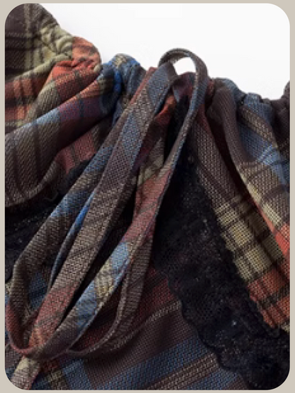 French Silm Check Cami Dress/フレンチシルムチェックキャミワンピース