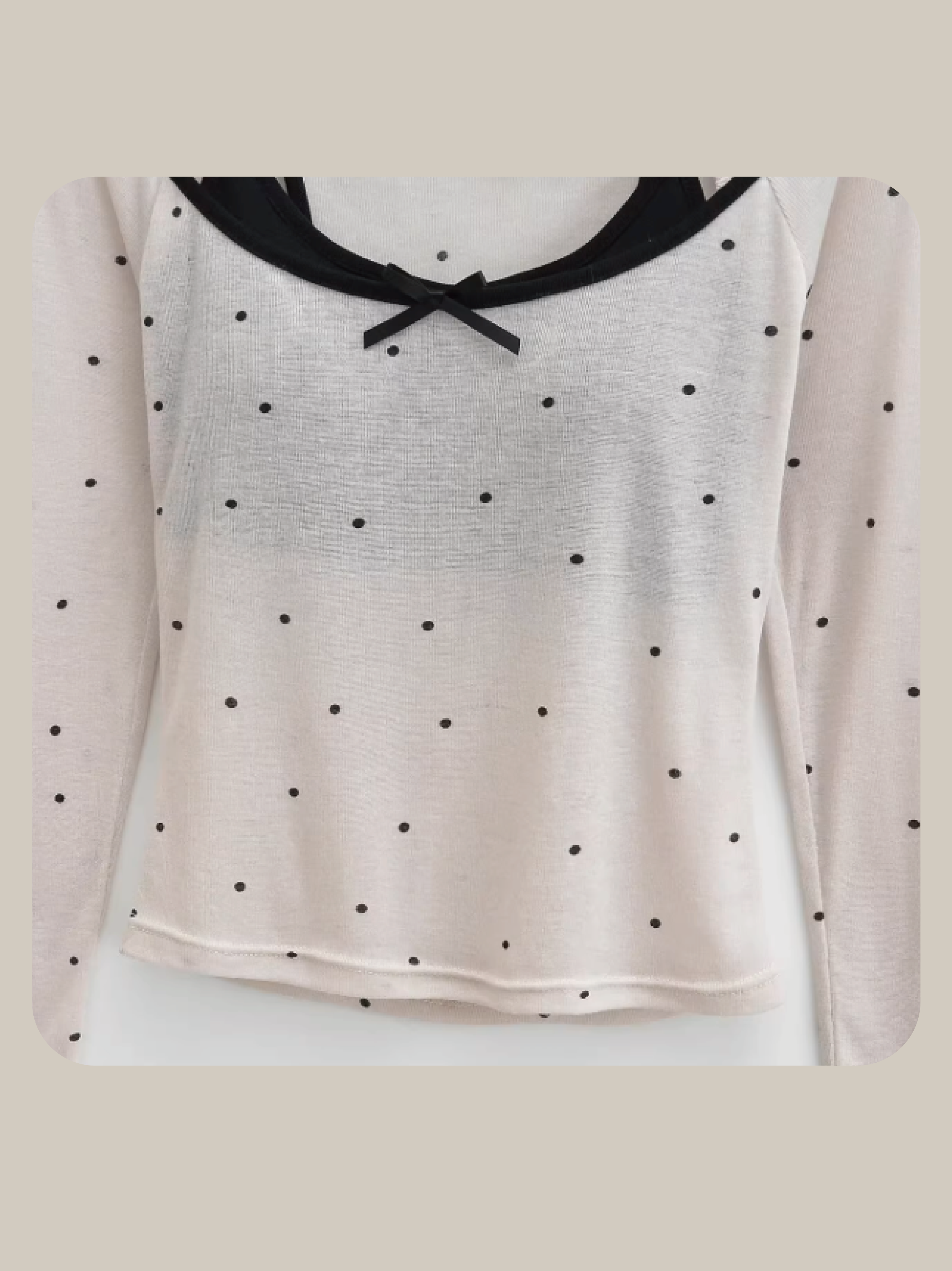 Dots Ballet Shirt Set-Up 