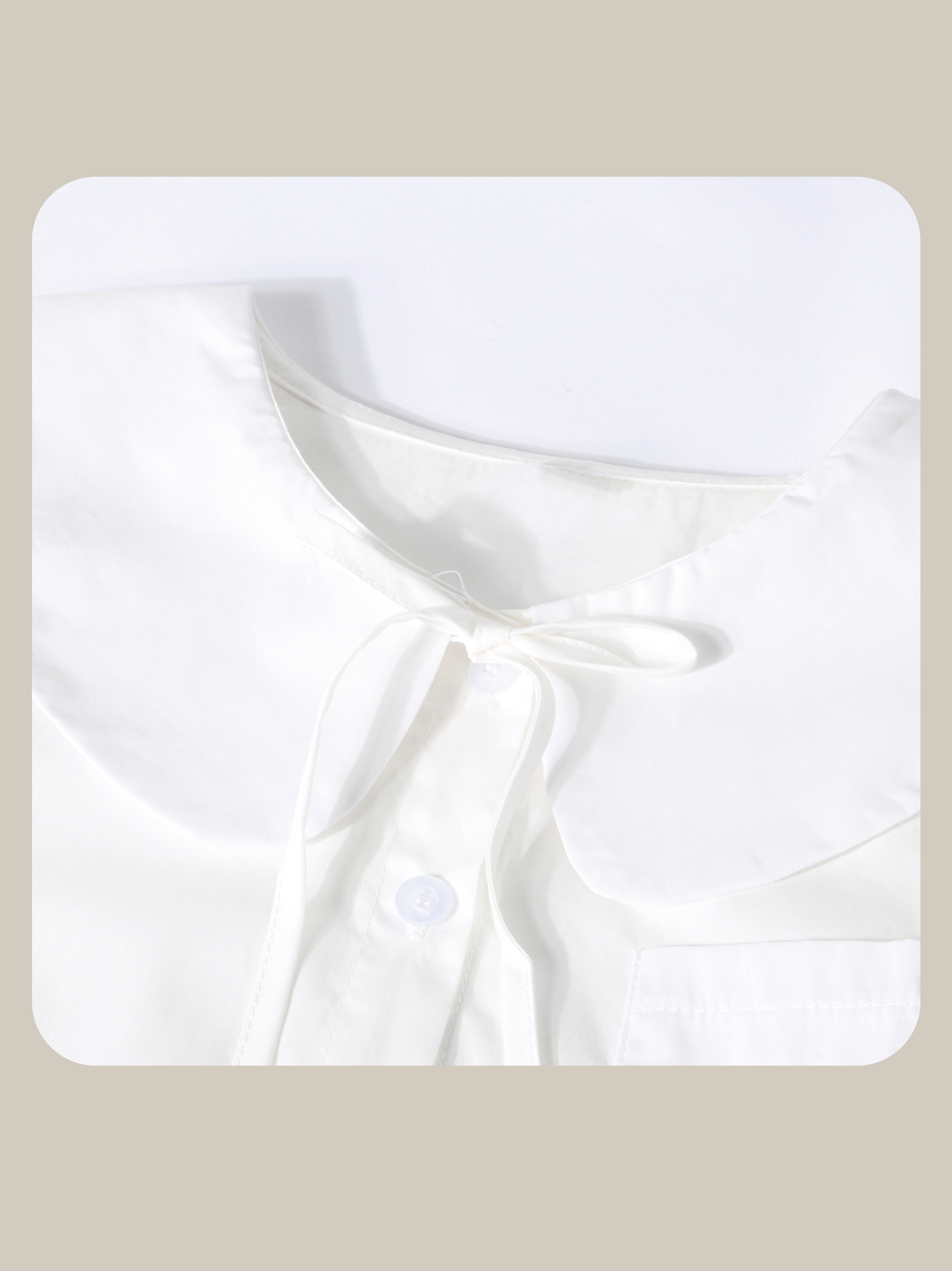 Basic Cottony Shirt/ベーシックコットンシャツ