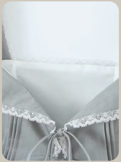 French Lace Up Cami Top/フレンチレースアップキャミソールトップ