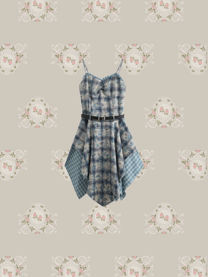 French Dyed Ruffle Cami Dress/フレンチスタイル染めフリルキャミワンピース