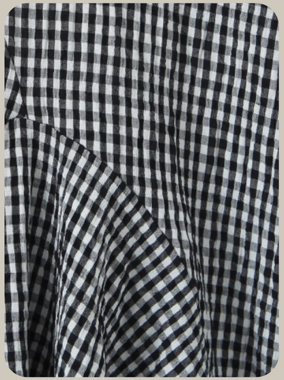 Asymmetry Plaid Skirt/アシンメトリーチェックスカート