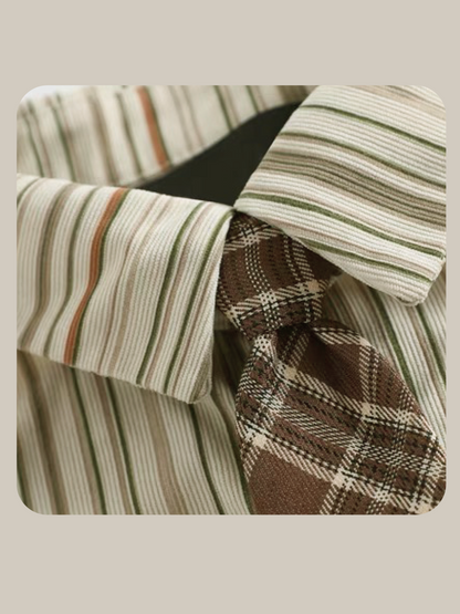 Asymmetric Design Tie Shirt Asymmetric Design Tie Shirt 