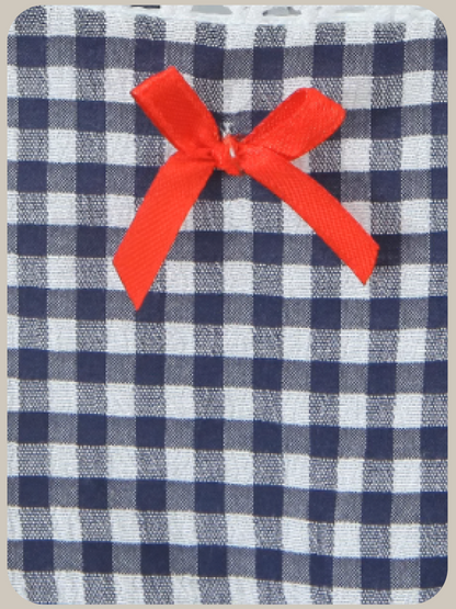 Peplum Check Vest Top/ペプラムチェックベストトップス