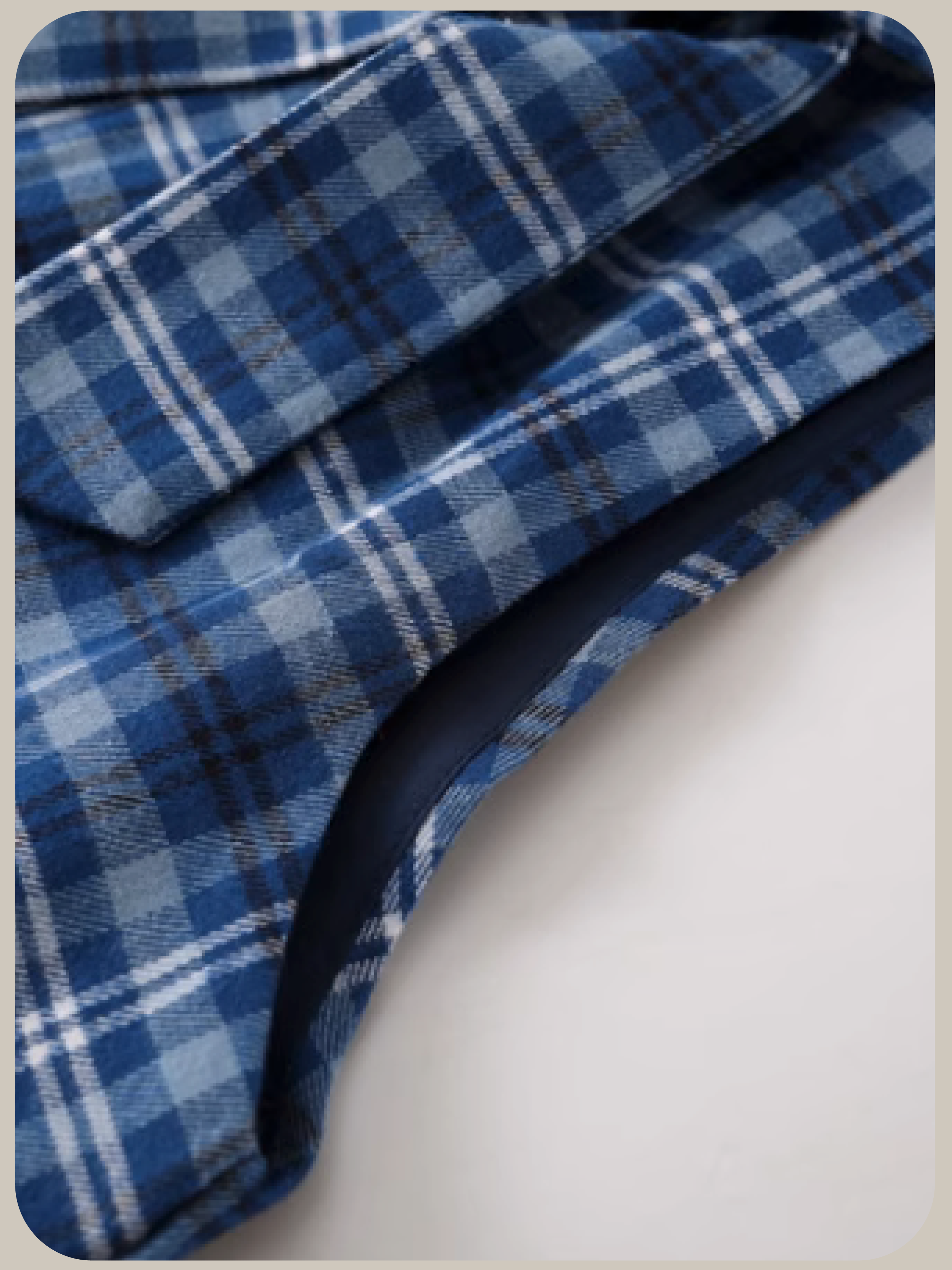 French Check Ruffle Dress/フレンチチェックフリルドレス