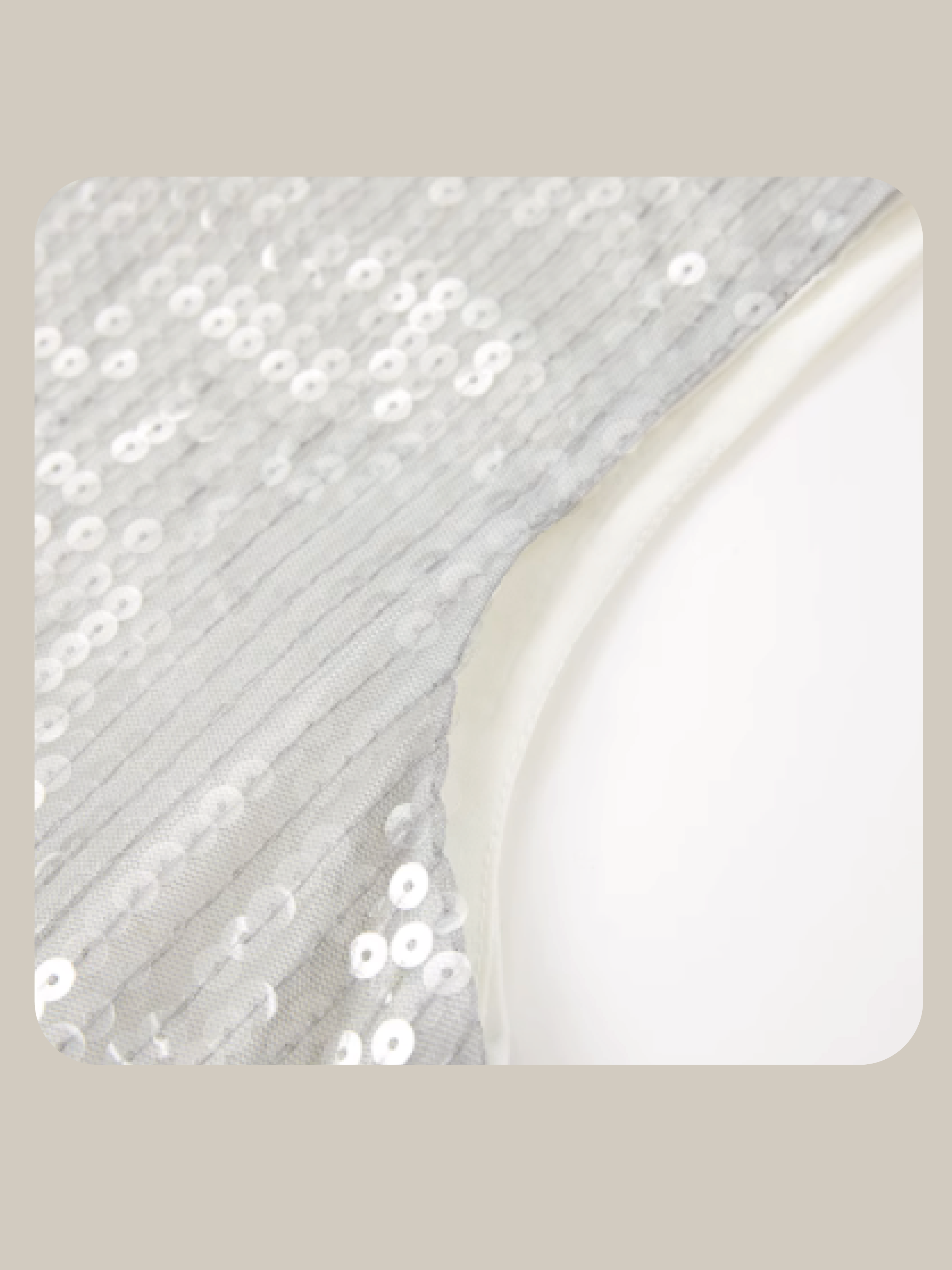Silver Beads Frill One Piece/シルバービーズフリルワンピース