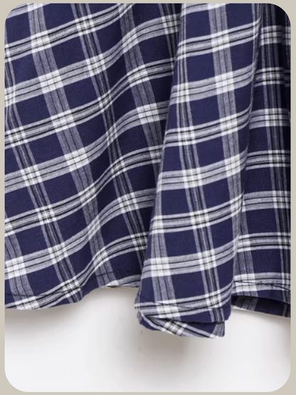 Blue Plaid Cami Dress/ブルーチェック柄キャミドレス