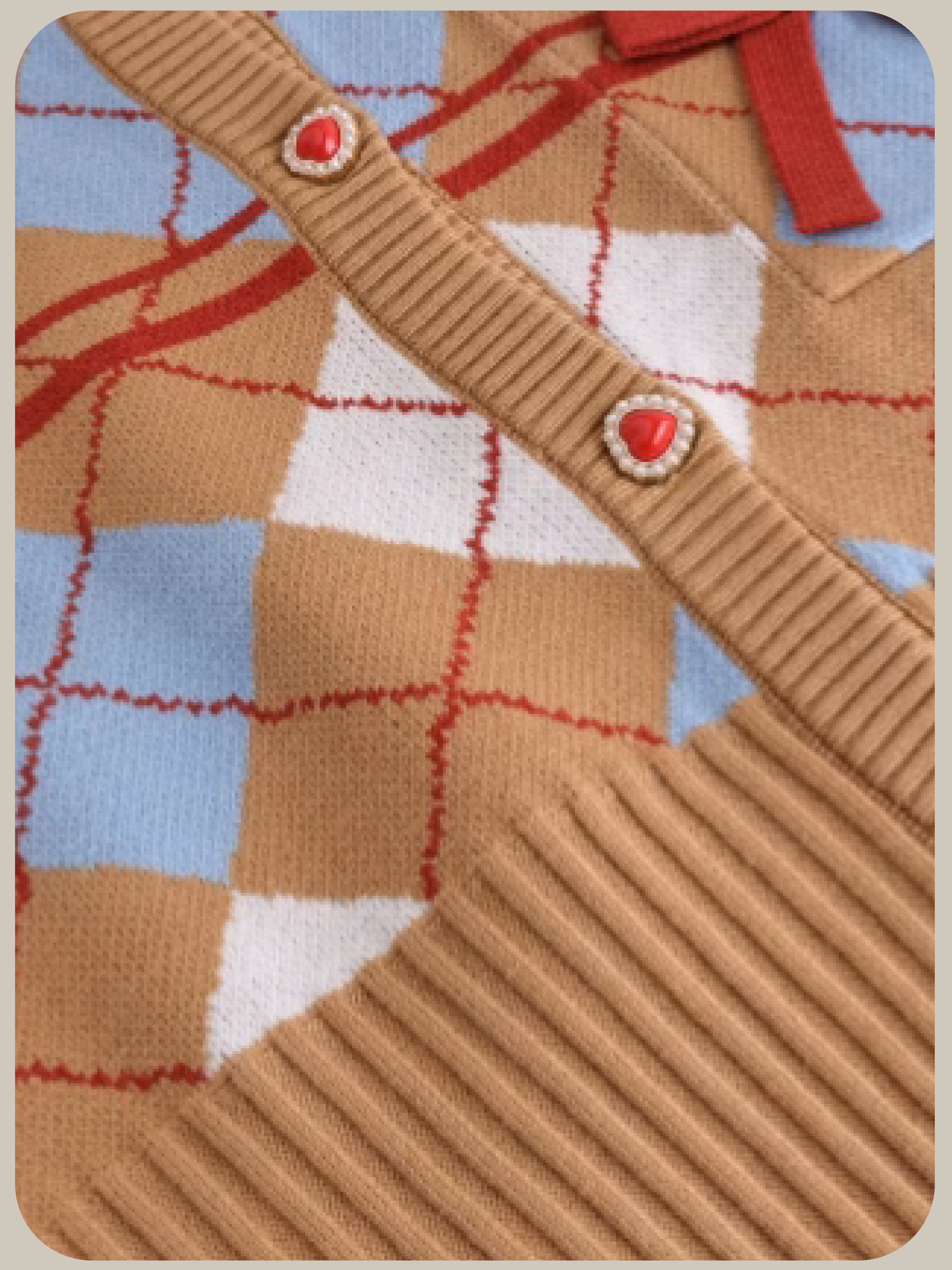 Caramel Ribbon  Cardigan/キャラメルリボンカーディガン
