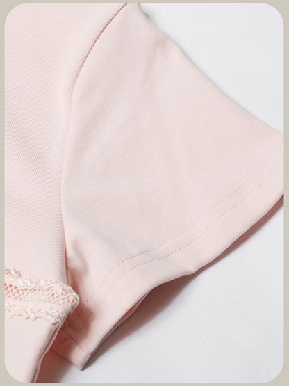 Single Lace Band T/シングルレースバンドTシャツ