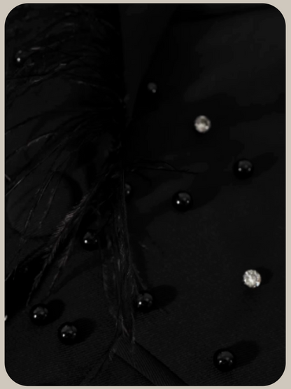 Crystal Beads Deco Jacket/クリスタルビーズデコジャケット