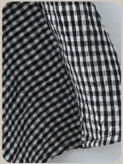 Asymmetry Plaid Skirt/アシンメトリーチェックスカート