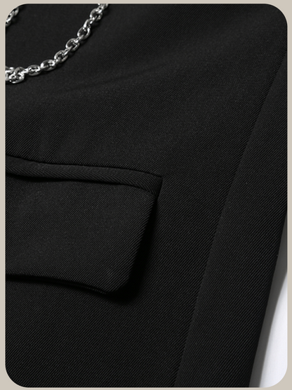Metal Chain Deco Jacket/メタルチェーンデコジャケット
