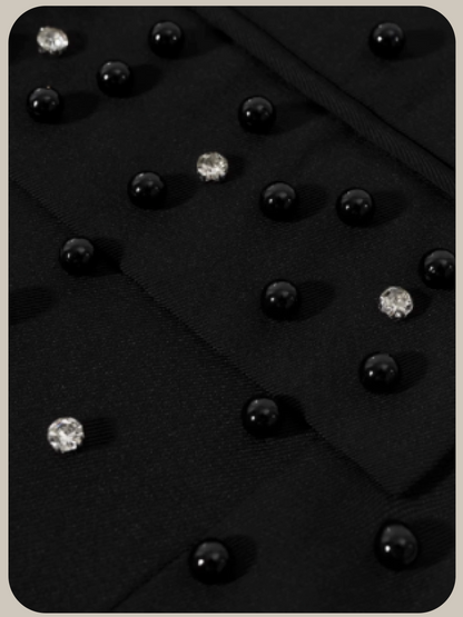 Crystal Beads Deco Jacket/クリスタルビーズデコジャケット