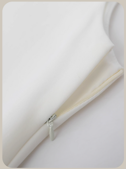 Sleeveless Flare Ribbon Dress/ノースリーブフレアリボンワンピース