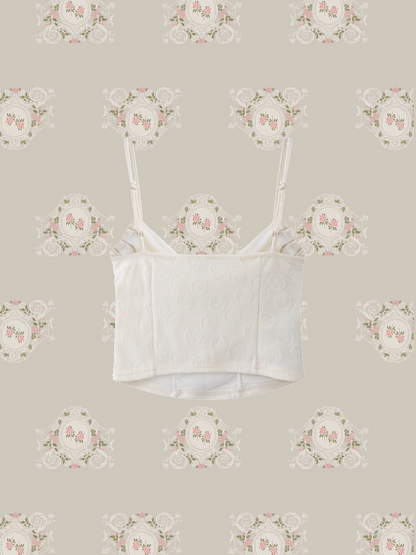 Rose Applique Cami/ローズアップリケキャミソール