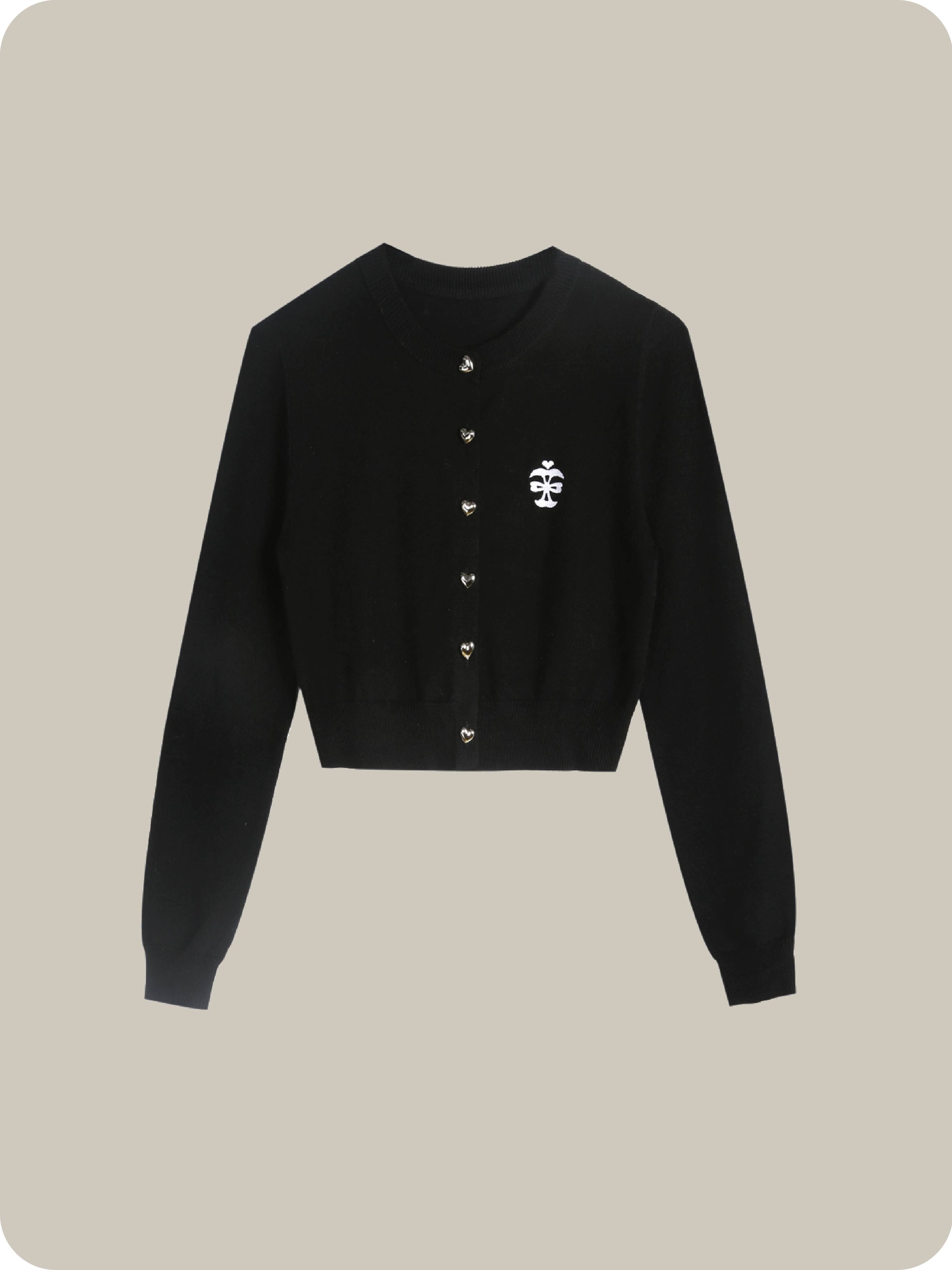 予約商品・Apple Core LOGO Cardigan
