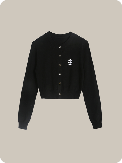 予約商品・Apple Core LOGO Cardigan