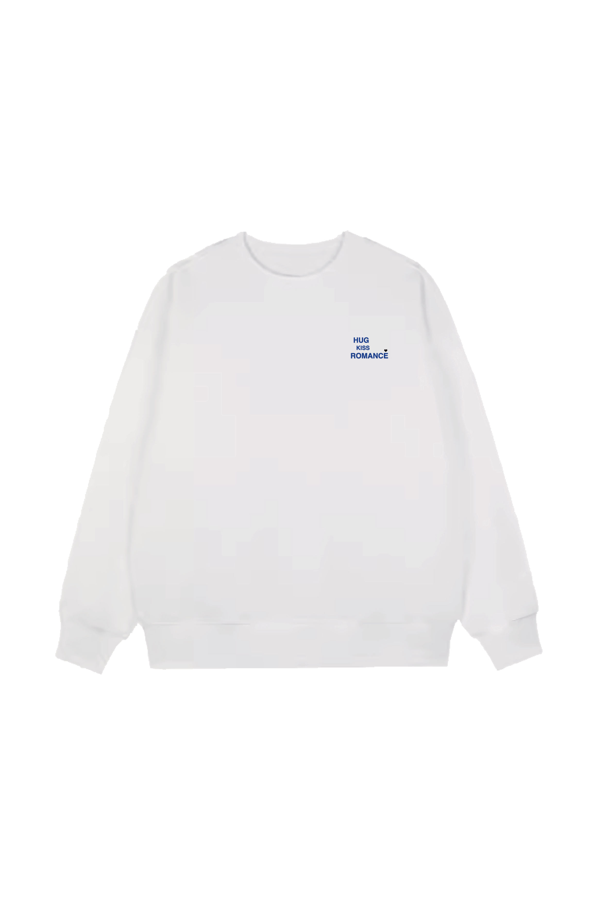 PRE ORDER / HUG KISS ROMANCE 'Small Logo' Sweater WH