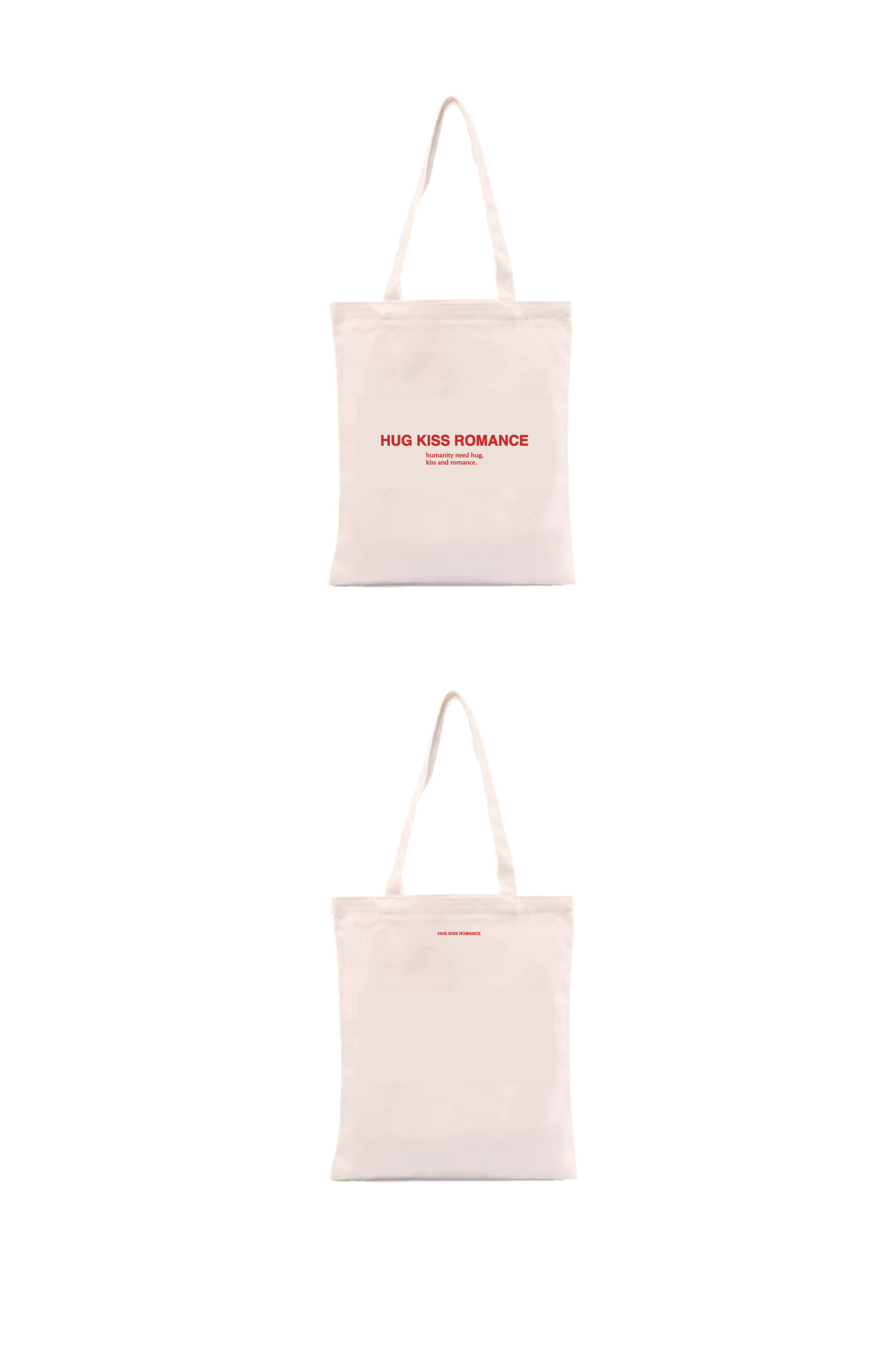 PRE ORDER / HUG KISS ROMANCE 'Small Logo' Bag IO 