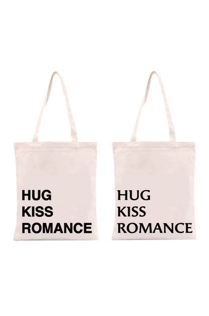 PRE ORDER / HUG KISS ROMANCE 'Black Logo' Bag IO 