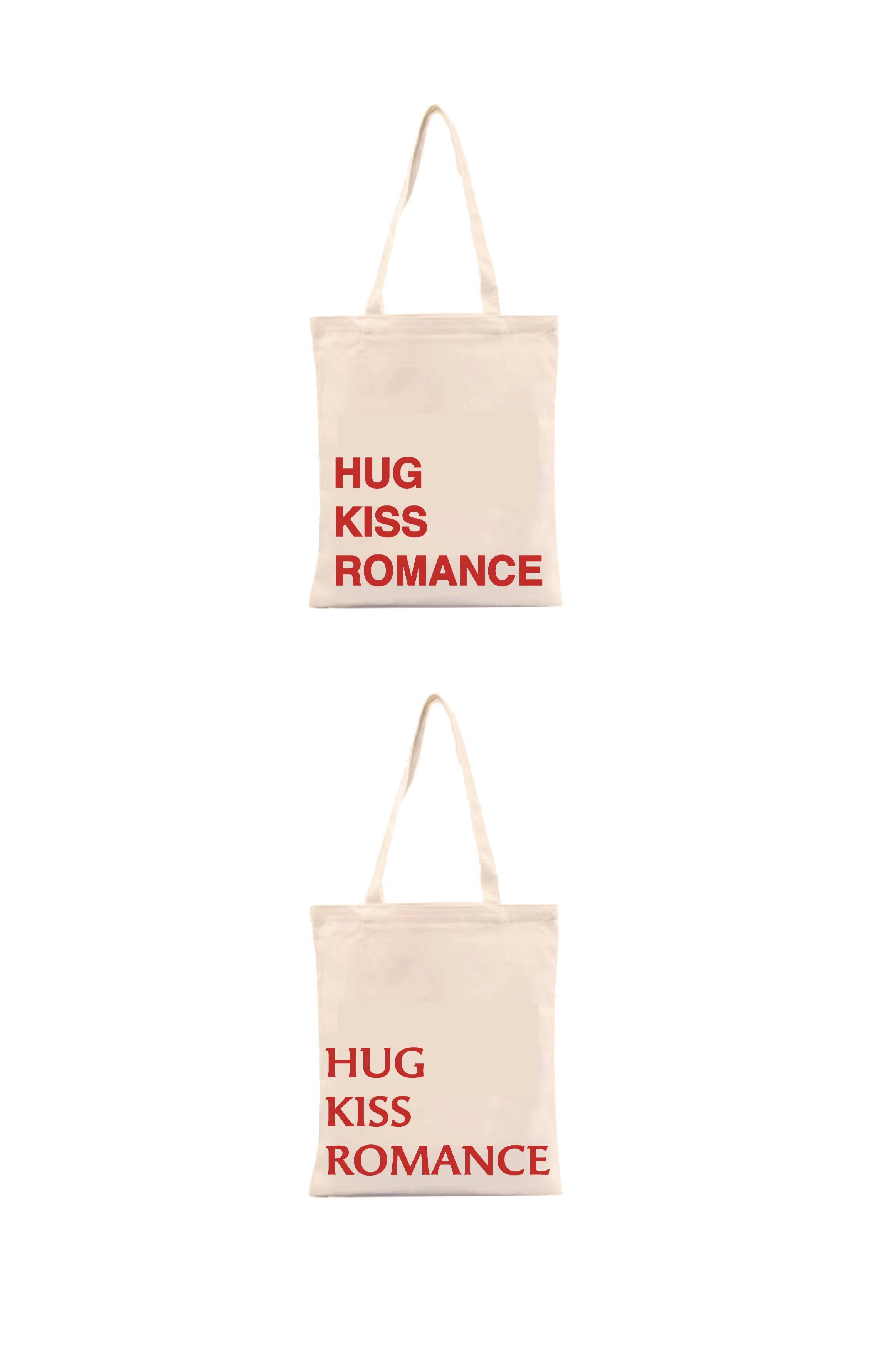 PRE ORDER / HUG KISS ROMANCE 'Logo' Bag IO