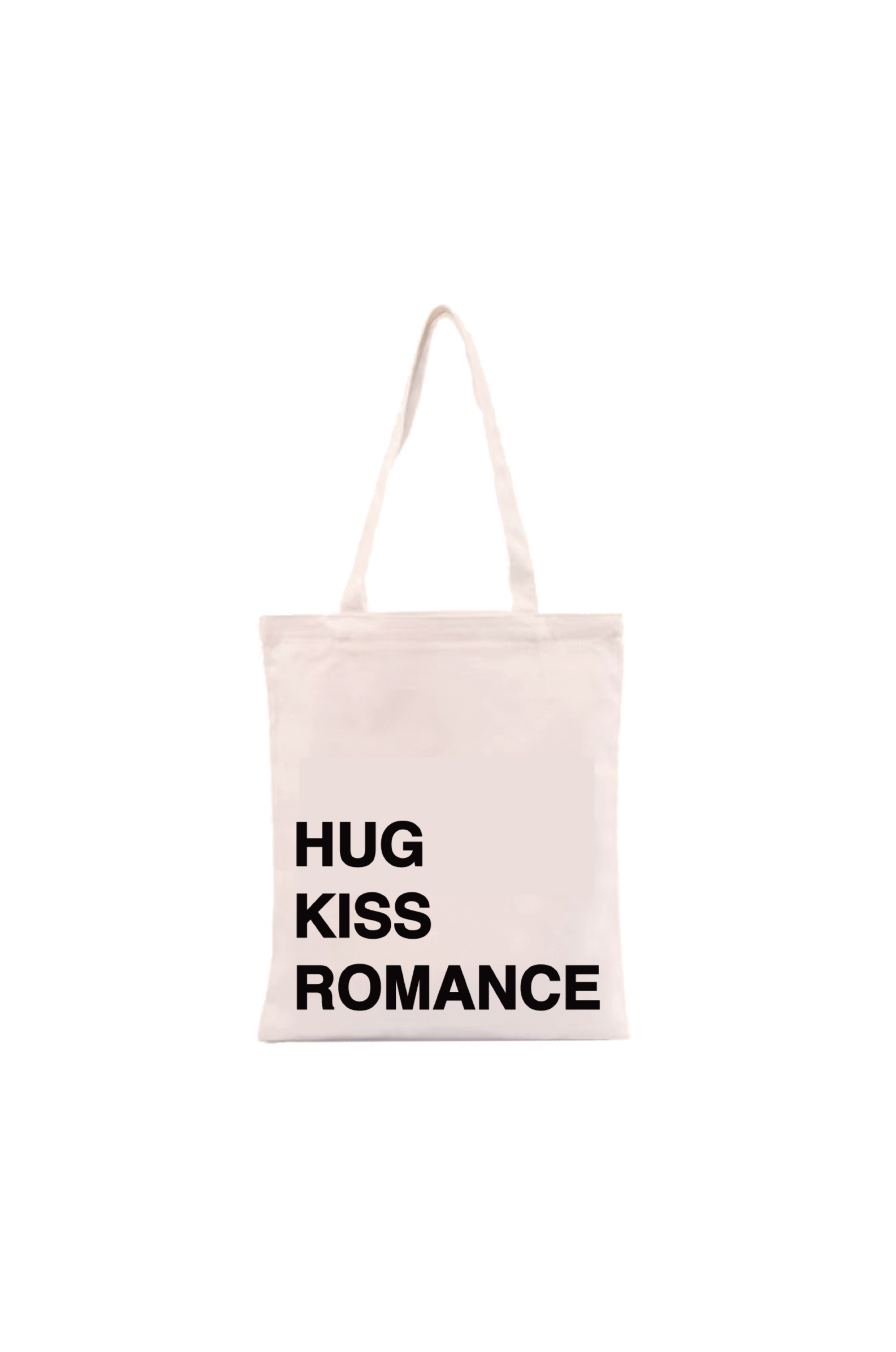 PRE ORDER / HUG KISS ROMANCE 'Black Logo' Bag IO 