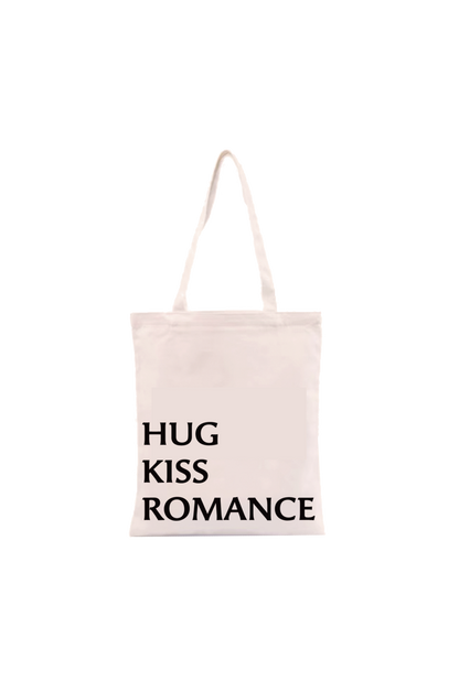 PRE ORDER / HUG KISS ROMANCE 'Black Logo' Bag IO 