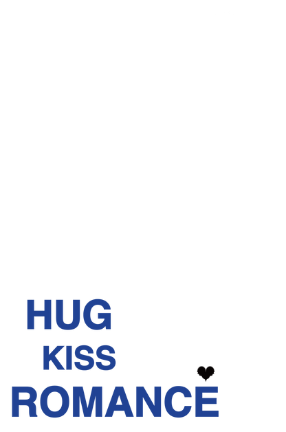 PRE ORDER / HUG KISS ROMANCE 'Small Logo' Sweater WH