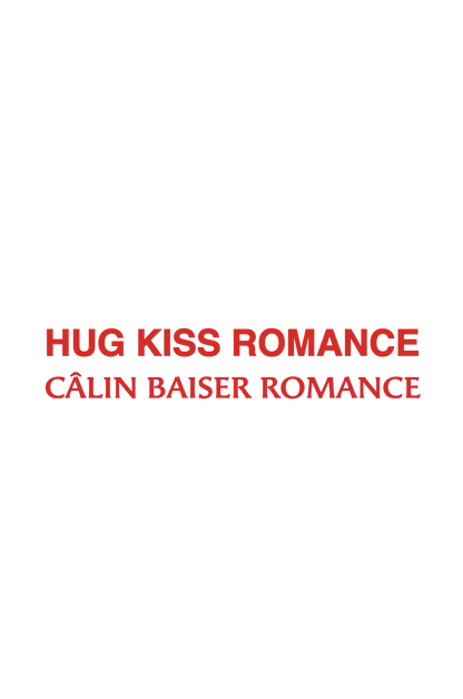 PRE ORDER / HUG KISS ROMANCE 'Logo Slogan' Sweater BG