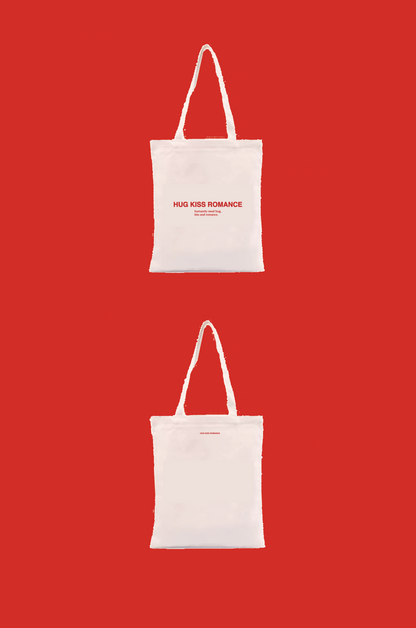 PRE ORDER / HUG KISS ROMANCE 'Small Logo' Bag IO