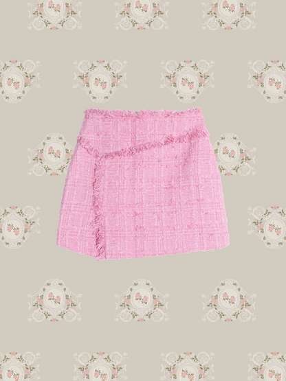 Side Slit Tweed Mini Skirt/サイドスリットツイードミニスカート