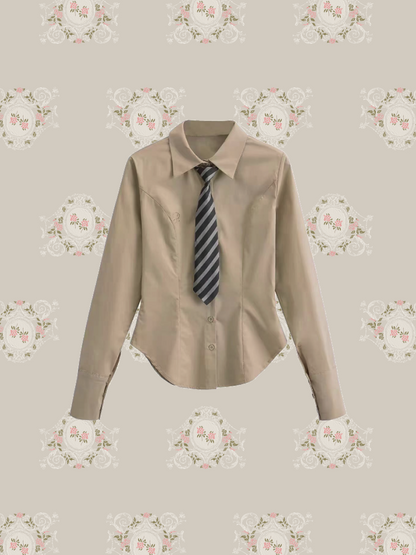 Waisted Tie Shirt 