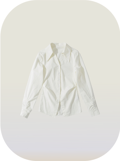 Gathered Waist Shirt 