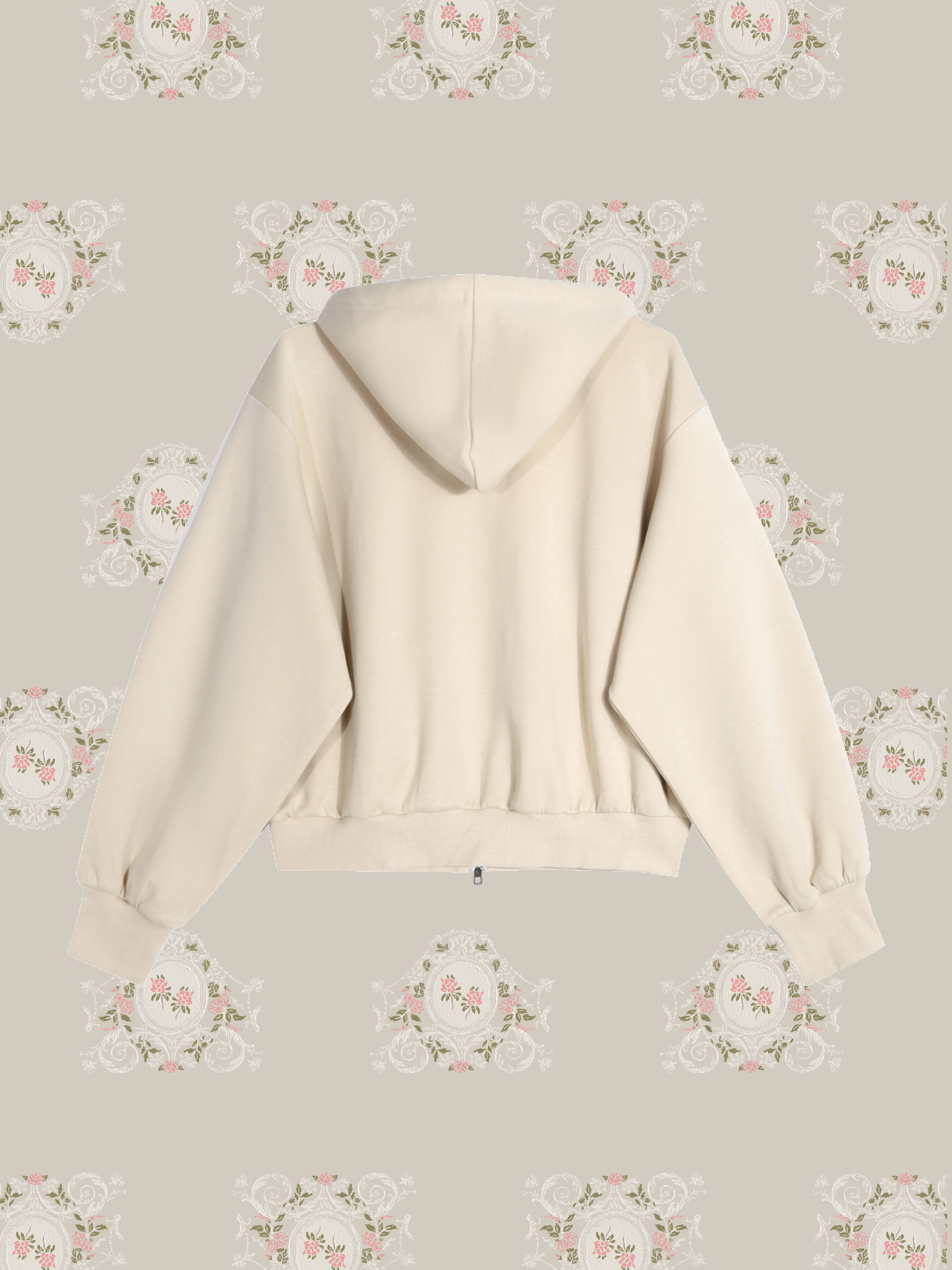 Relaxed Zip Up Hoodie 