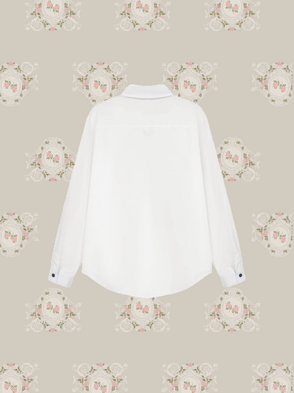 Smile Face Tie Shirt 