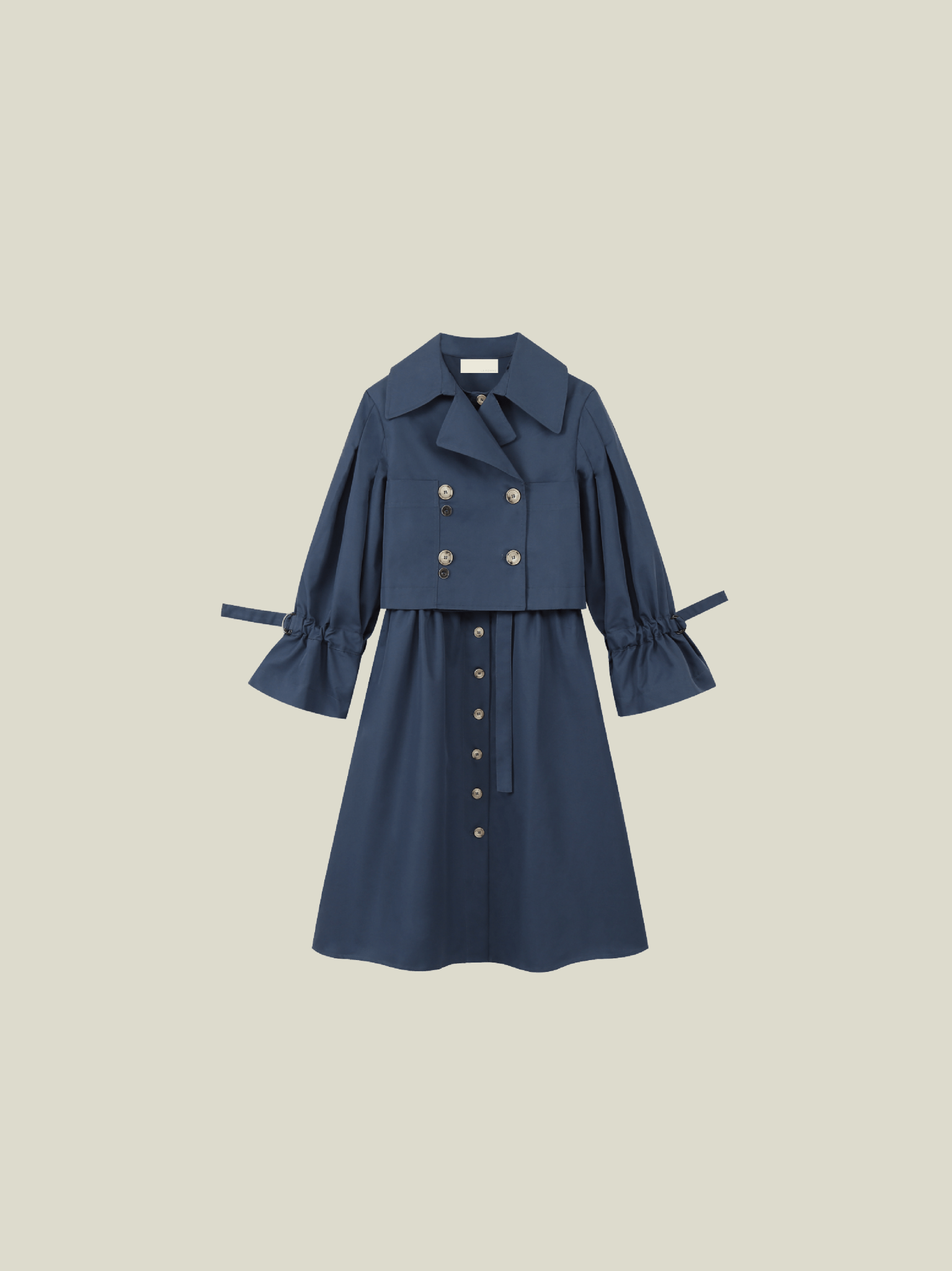 3-way Long Trench Coat 