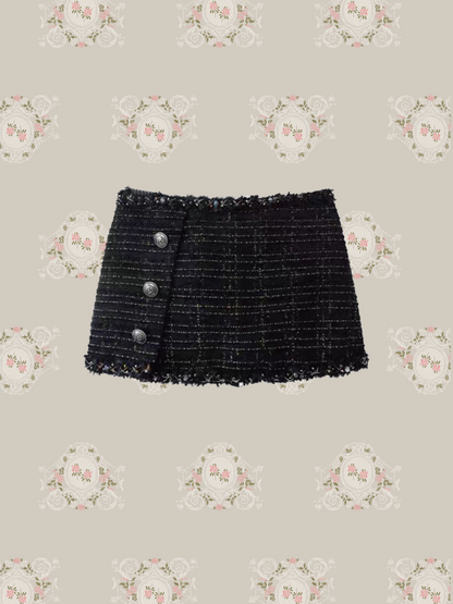 Elegant Tweed Style Skirt Set-Up Elegant tweed style skirt set