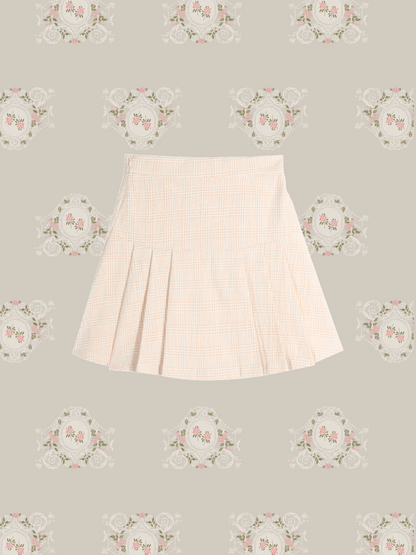 Tweed Color Motif Pleats Skirt/ツイードカラーモチーフプリーツスカート