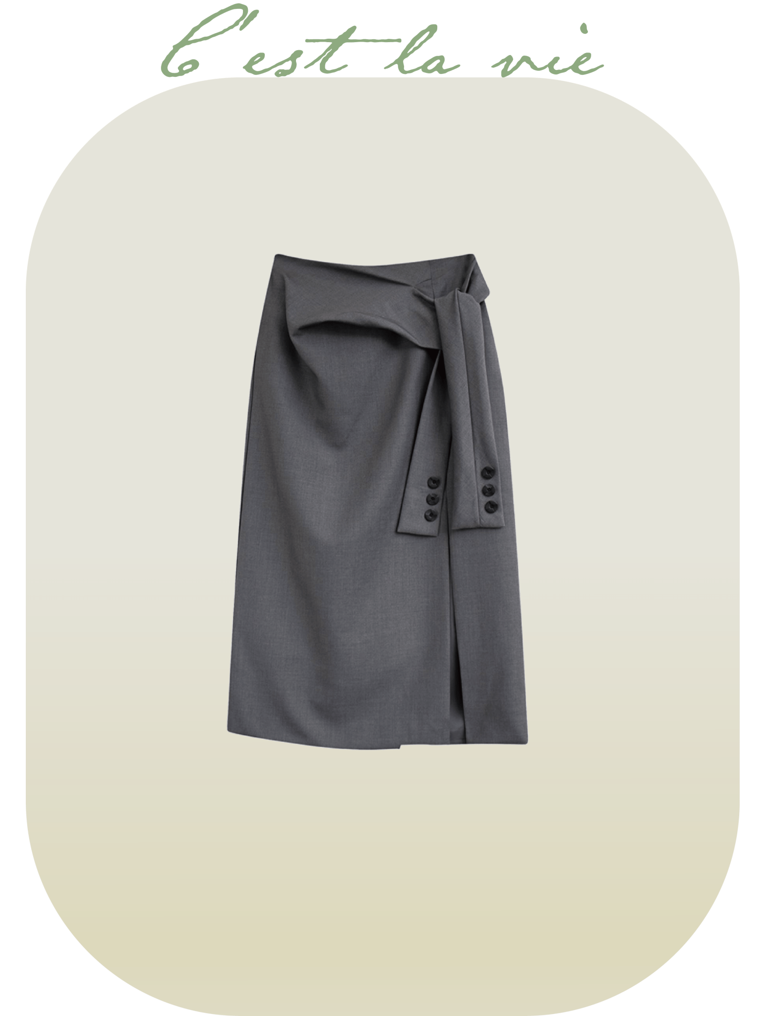 A-Type Design Skirt 