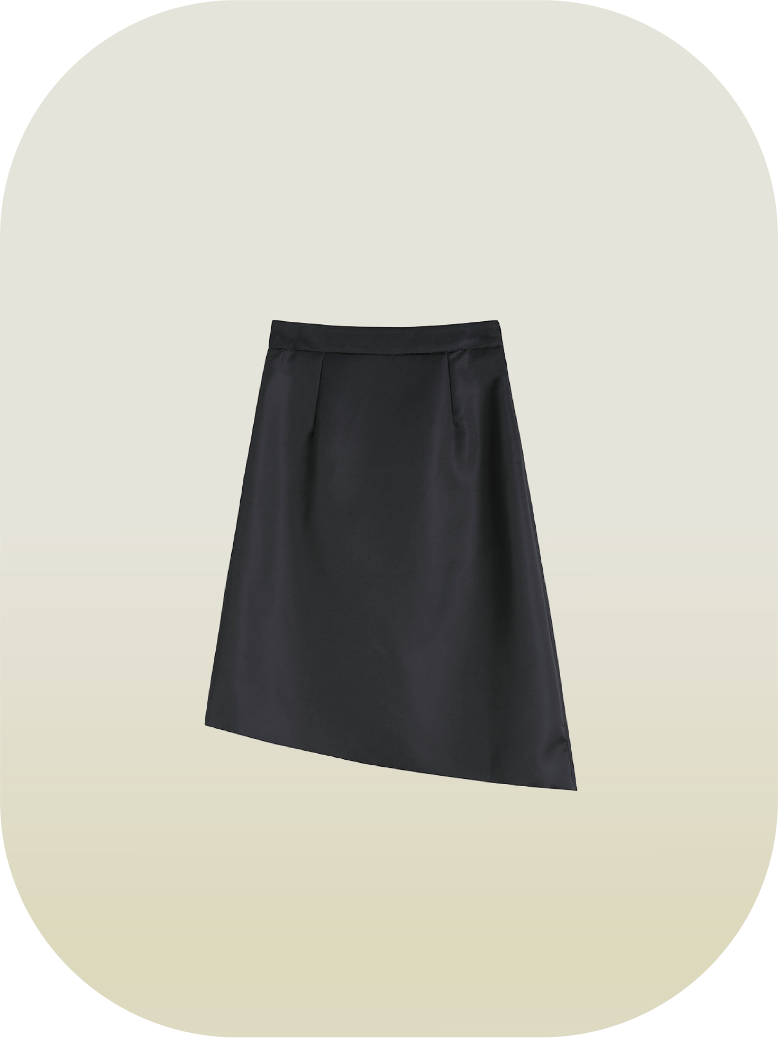 A-Type High Waist Skirt 