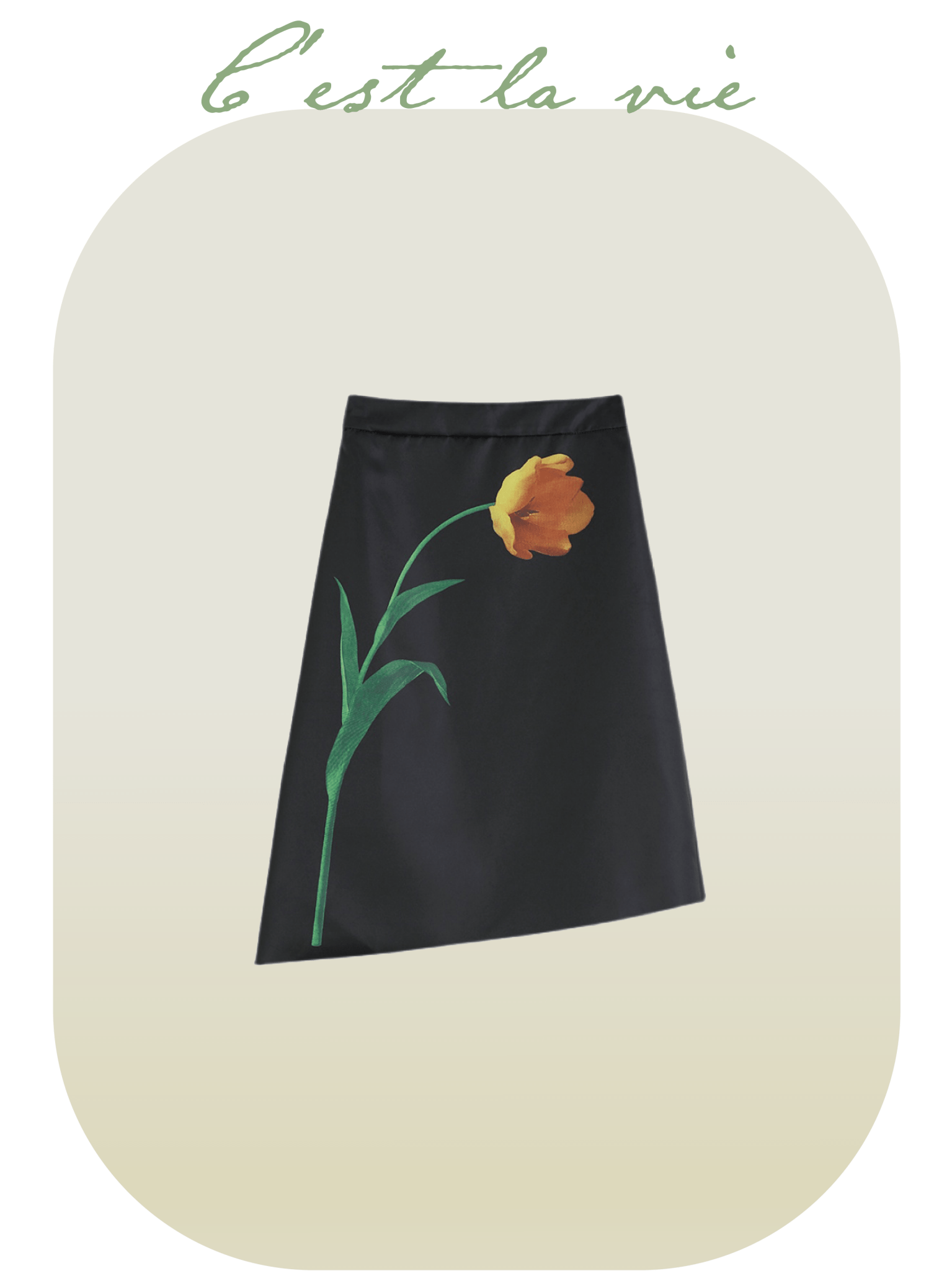 A-Type High Wasit Skirt