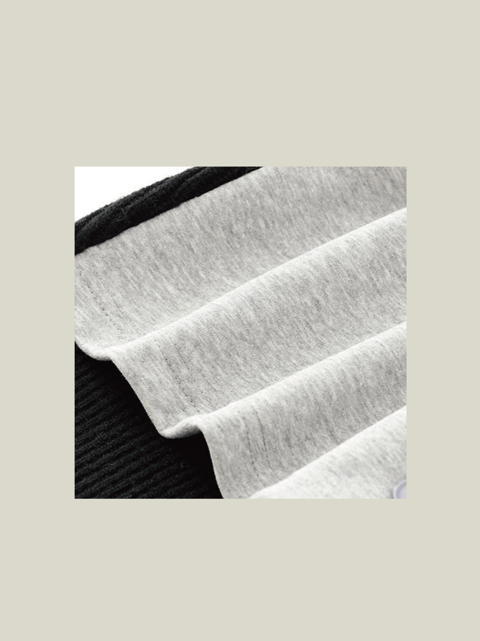Asymmetric Gray Block Sweater