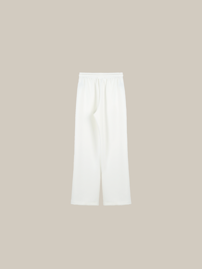 White Loose Pants 