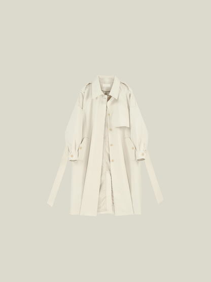 Basic Belted Trench Coat